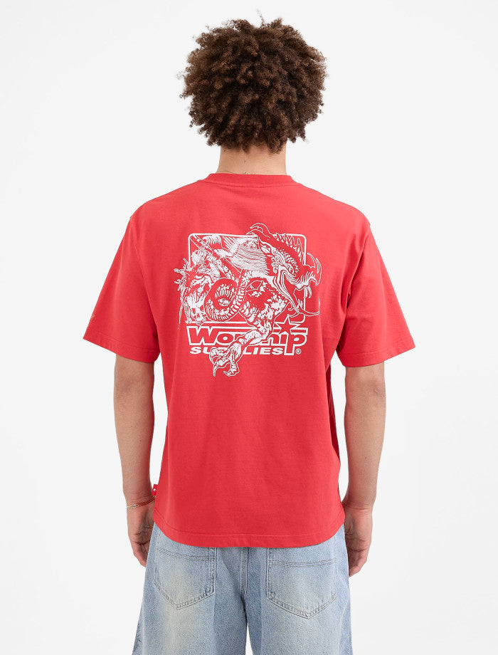 Pusher Tee – Lucky Red