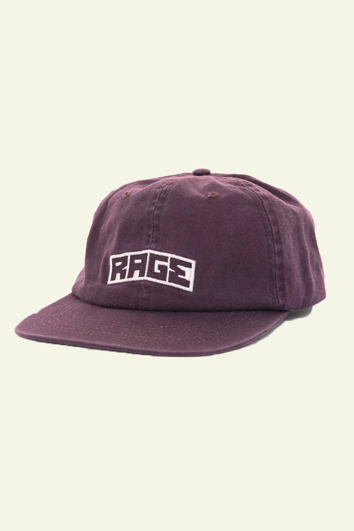 Rage Logo Cap - Purple – Crystal Cylinder