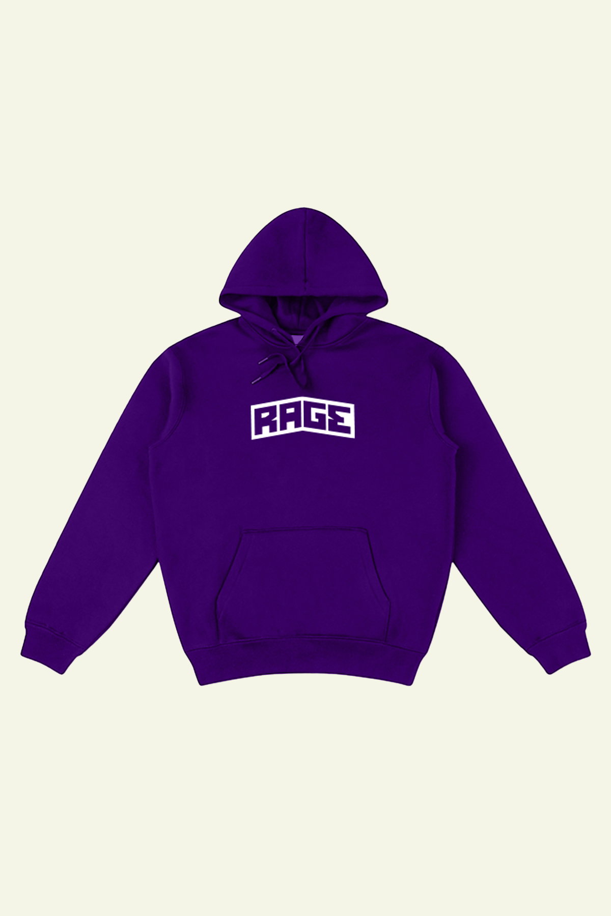 Rage Logo Hood - Purple – Crystal Cylinder