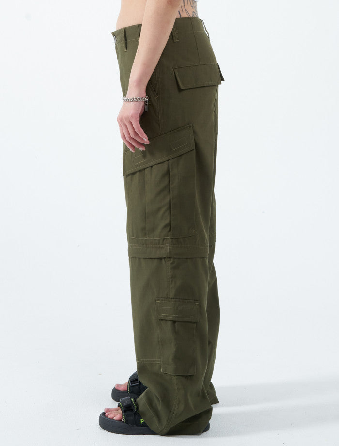 
            
                Load image into Gallery viewer, Recreation Zip Off Cargo Pant - Jungle Green
            
        