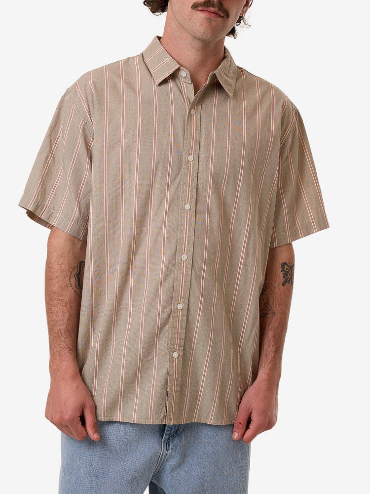 Rooney Stripe S.S Shirt - String