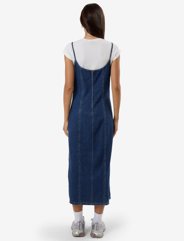 Rory Denim Dress - Union Blue