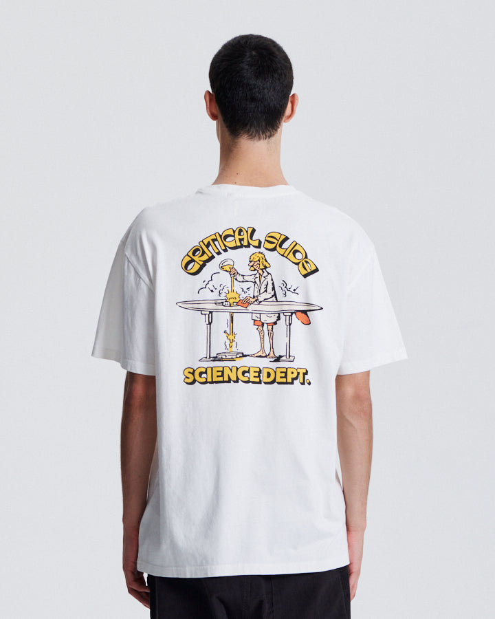 Scientist Tee - Vintage White