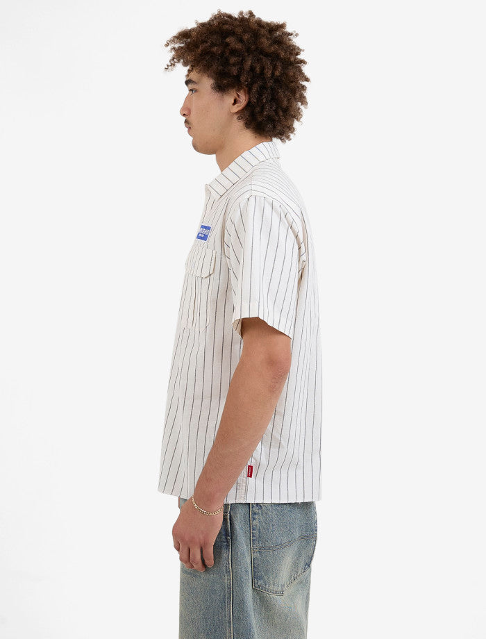 Screwed Short Sleeve Shirt – Bone