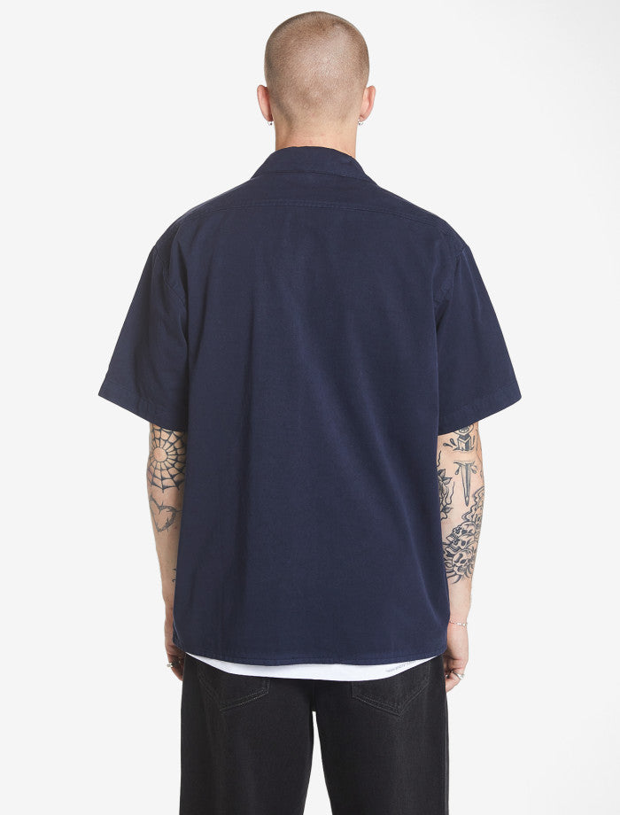 Service Short Sleeve Shirt - Navy Blazer Blue