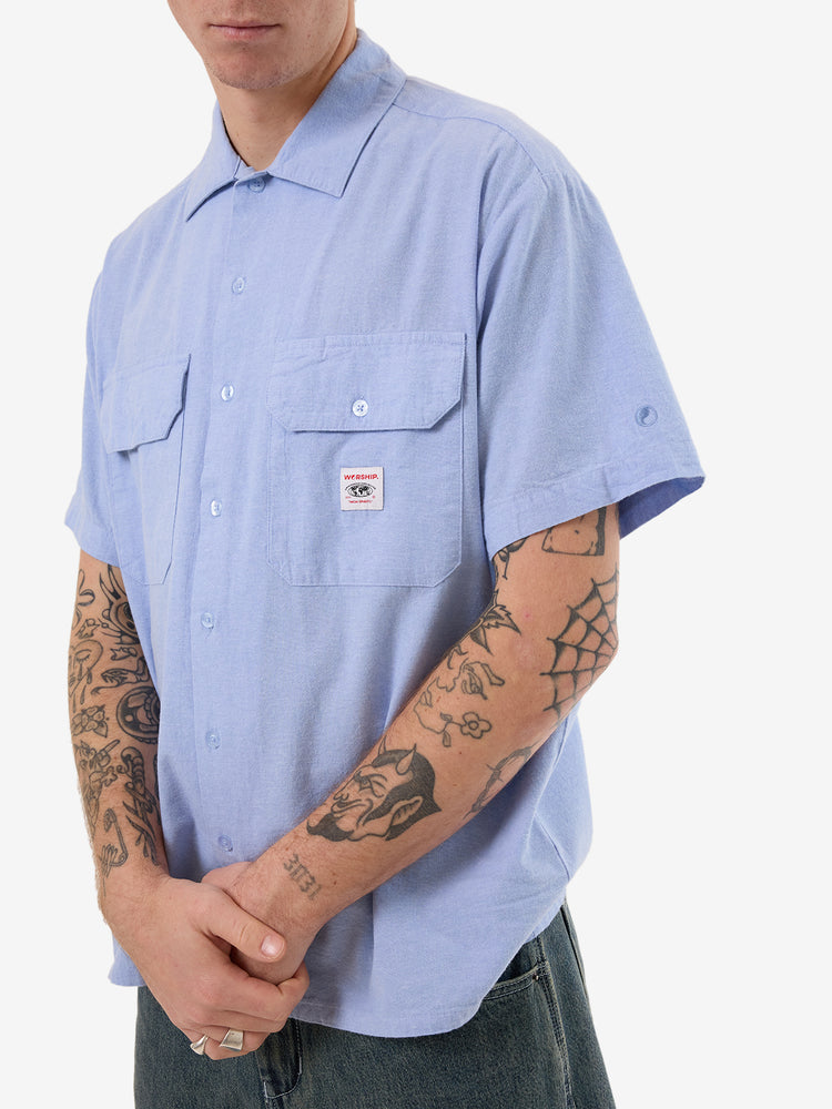 Service Work Shirt - Blue