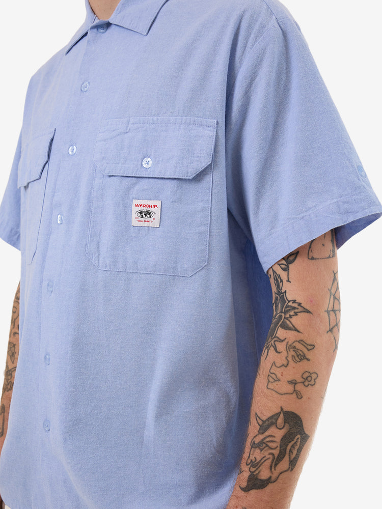 Service Work Shirt - Blue