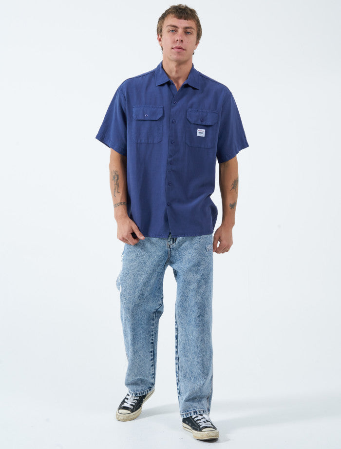 
            
                Load image into Gallery viewer, Service Work Shirt- Blue Steel
            
        