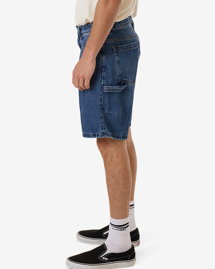 Slacker Denim Short - Double Rinsed Blues