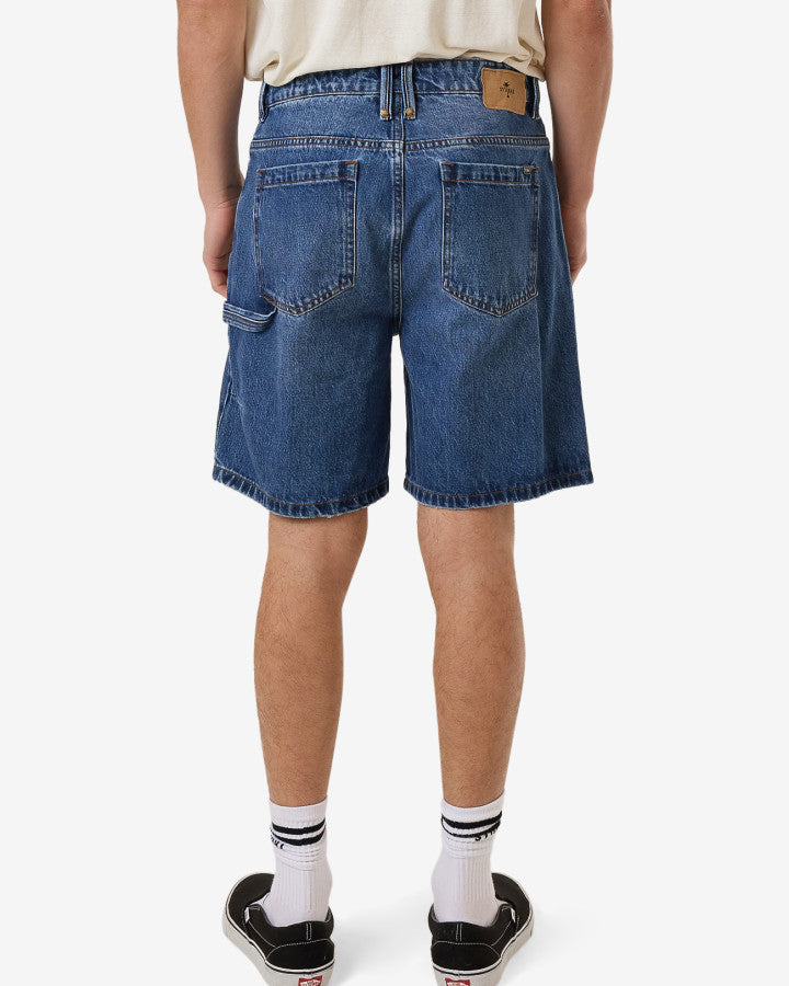 Slacker Denim Short - Double Rinsed Blues