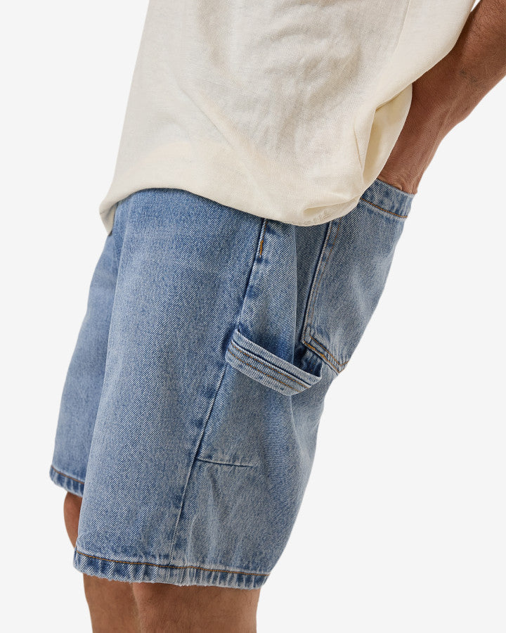 Slacker Denim Short - Tempest Blue