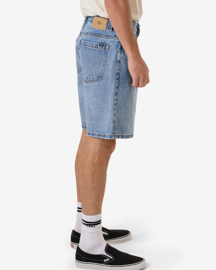 Slacker Denim Short - Tempest Blue