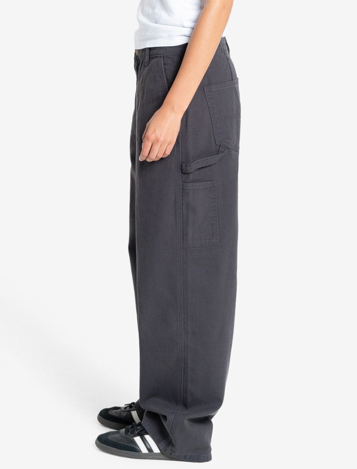 Slouch Carpenter Twill Pant - Dark Charcoal