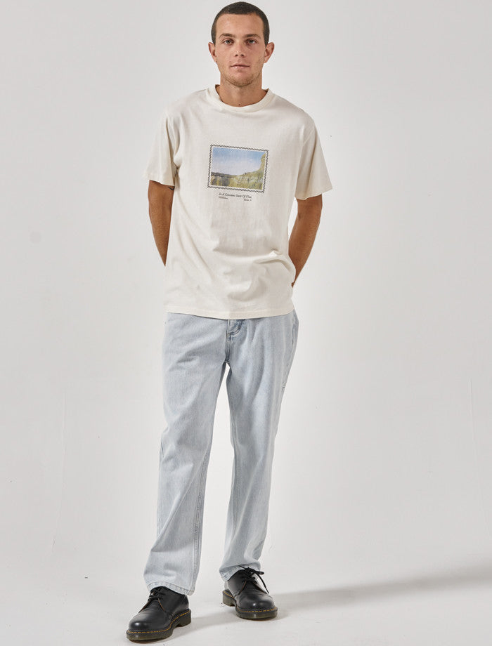 State of Flux Merch Fit Tee- Heritage White
