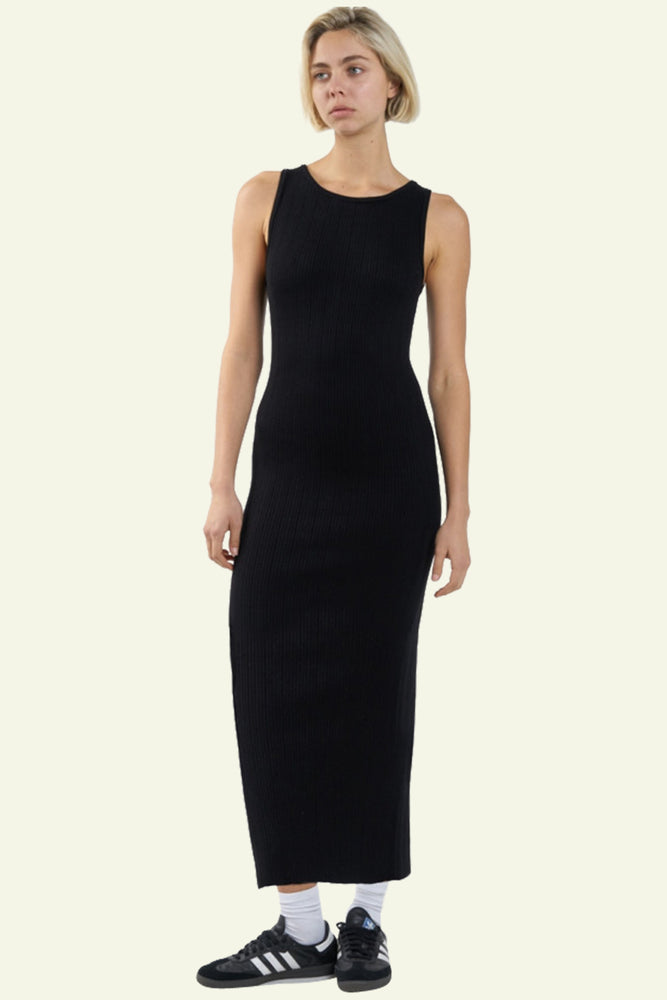 Stella Knit Dress -Black