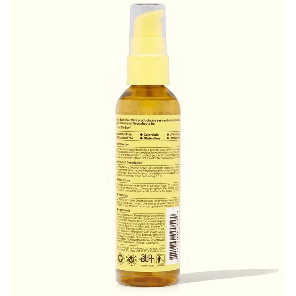 Sun Bum Revitalizing Coconut Argan Oil - 88ml