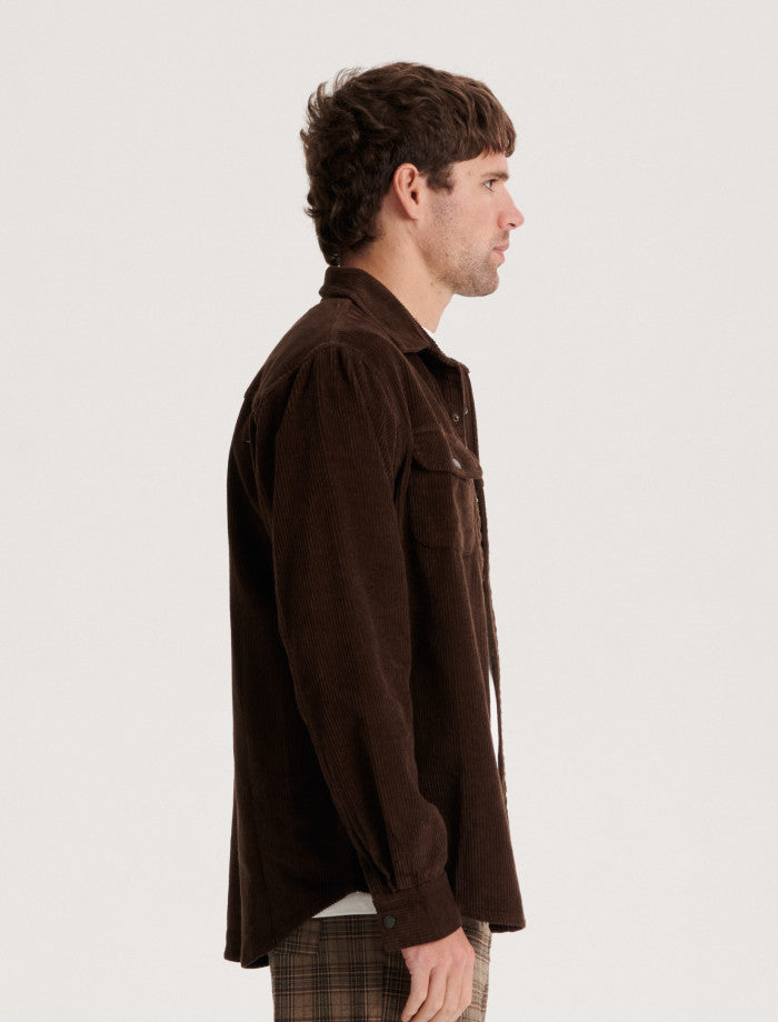 Surface Overshirt - Chocolate