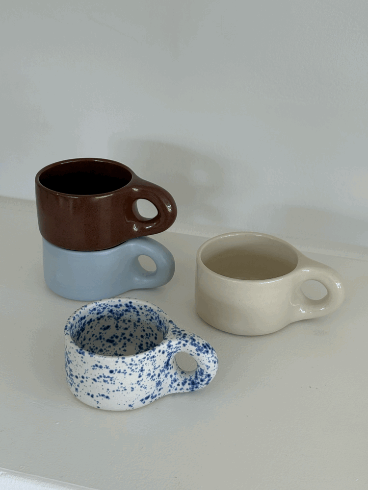 Mini Chubby Mug - Red Ash