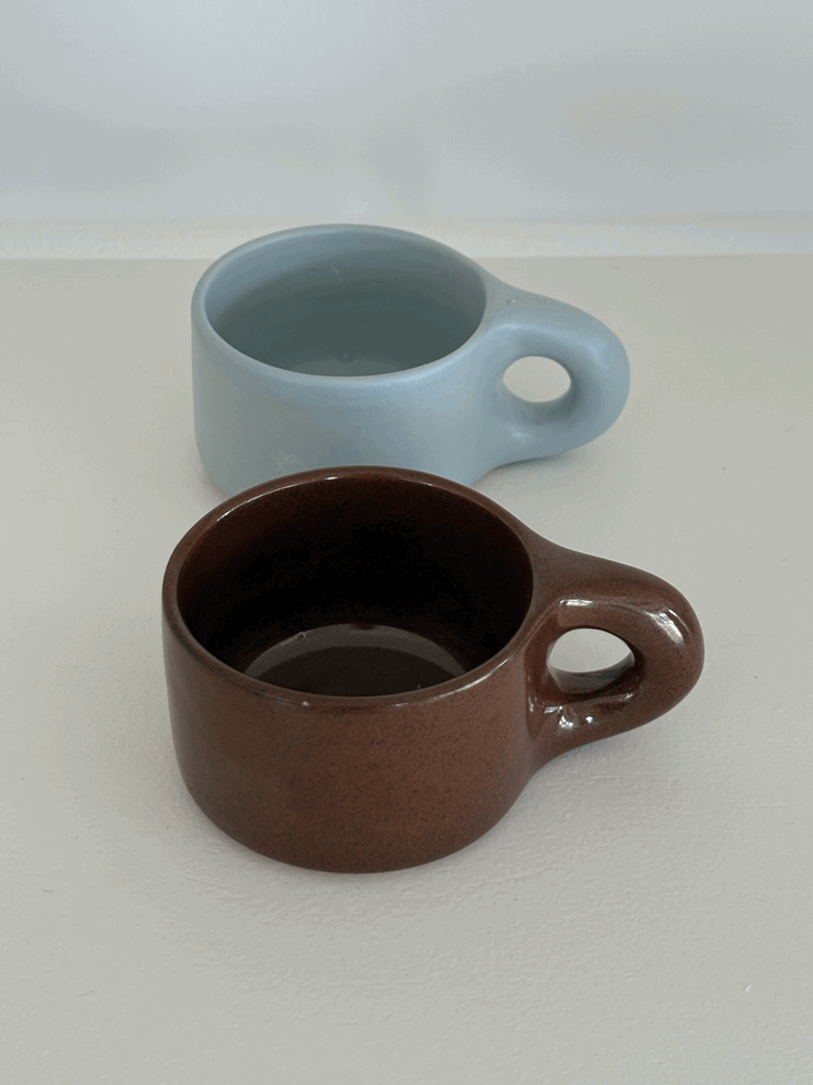Mini Chubby Mug - Red Ash