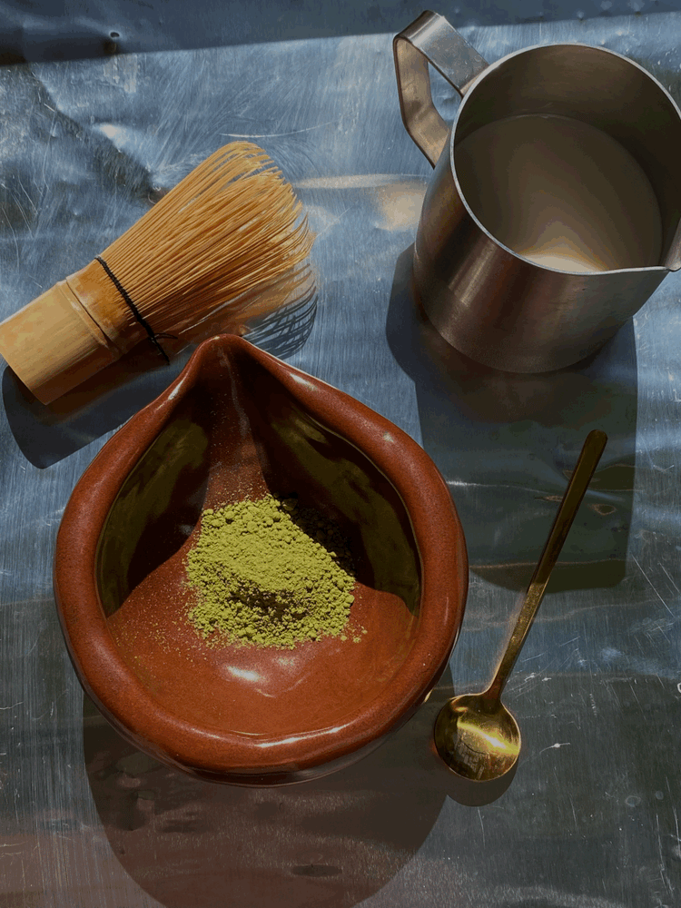Matcha Bowl - Red Ash