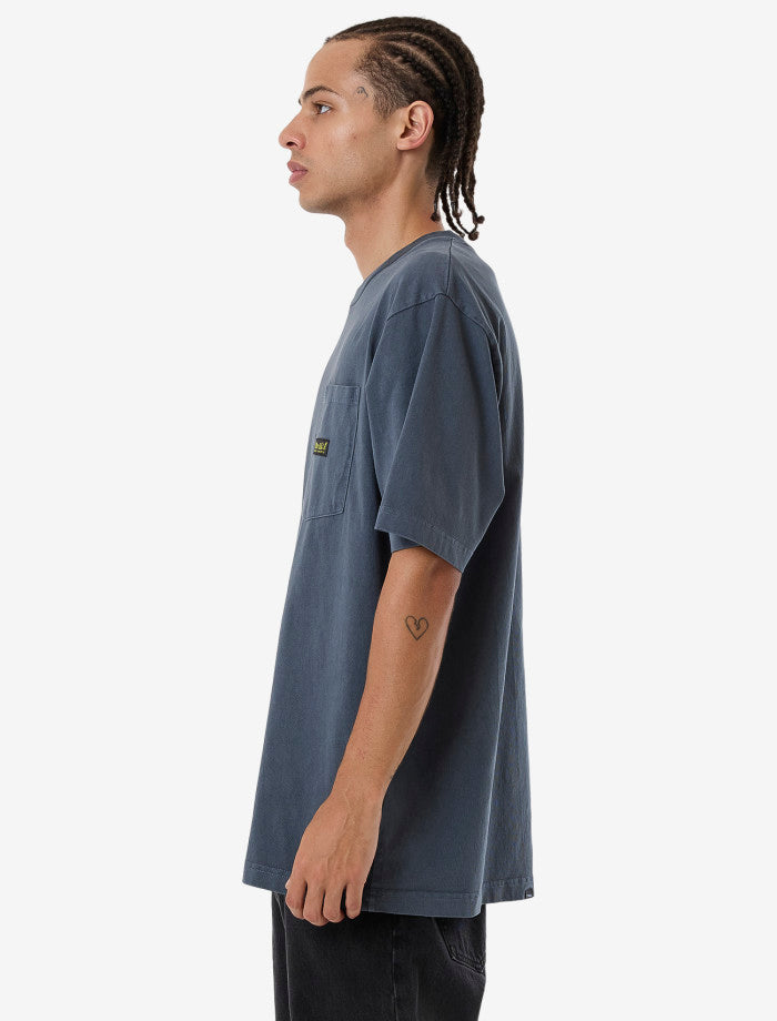 Thrills Union Oversize Fit Pocket Tee - Light Petrol