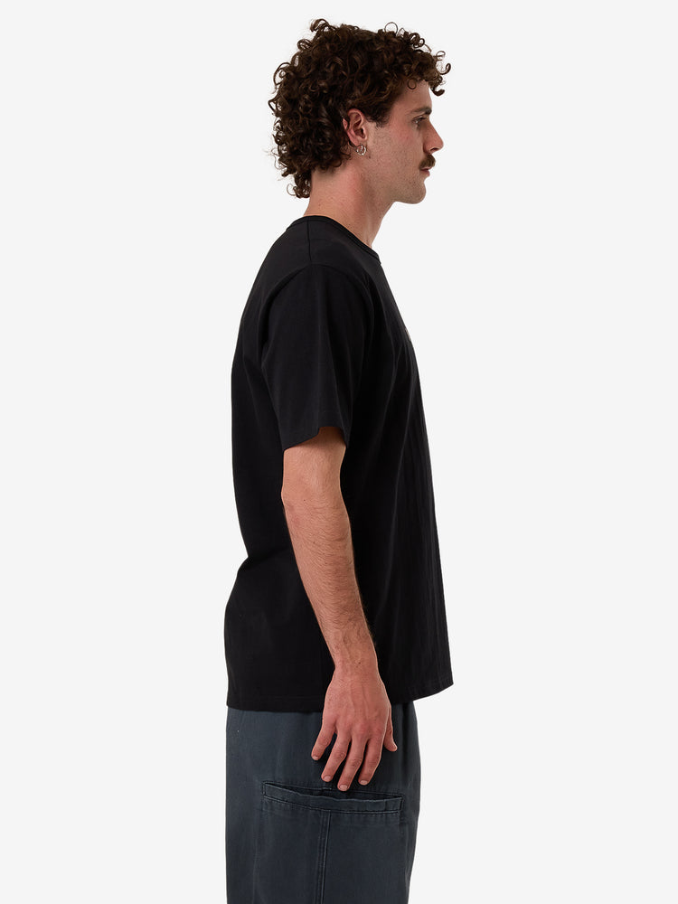 Workwear Embro Merch Tee - Black