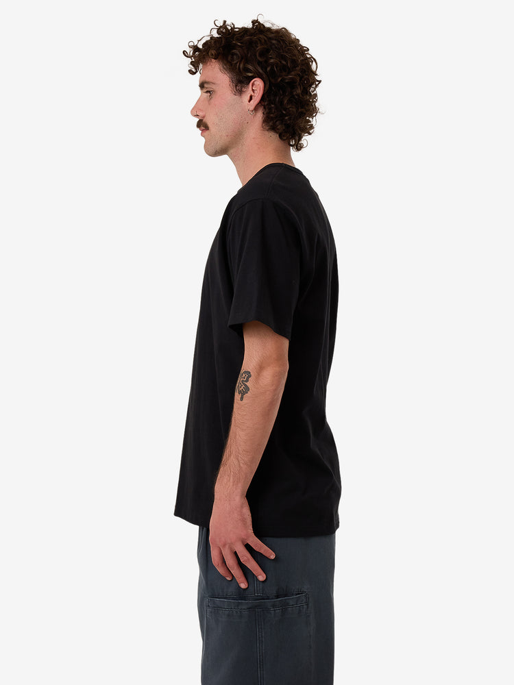 Workwear Embro Merch Tee - Black