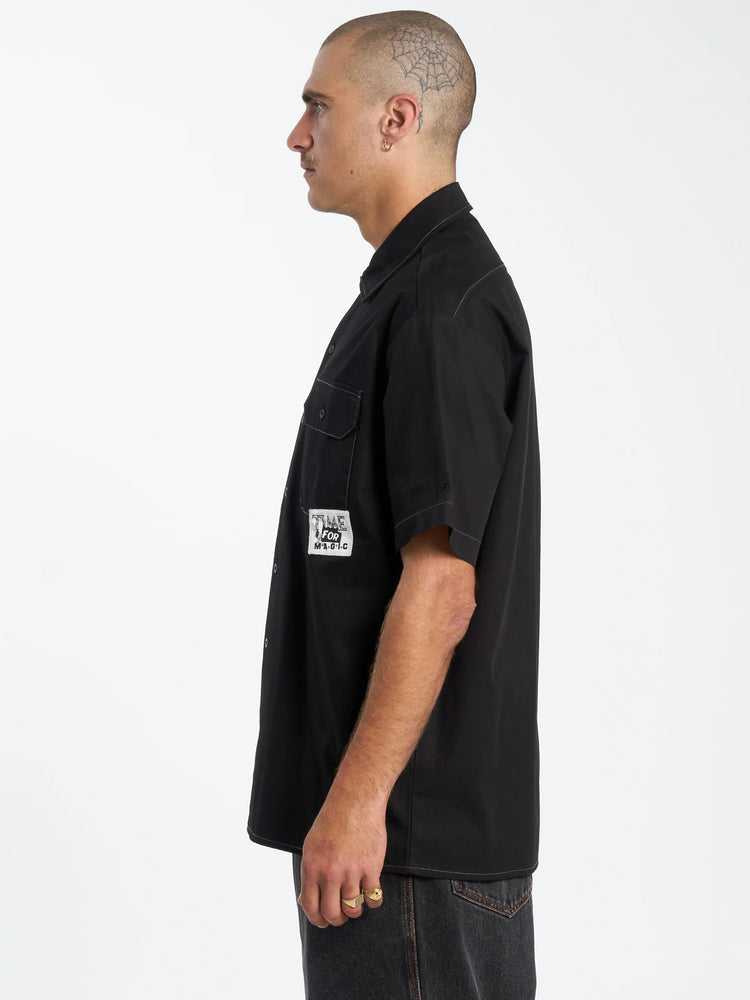 Time for Magic Work Shirt - Black