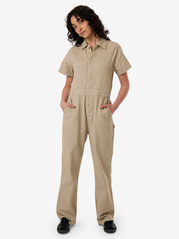 Trade S.S Coverall - Eucalyptus