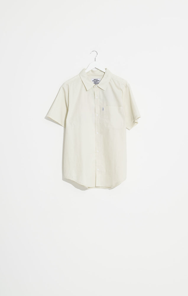 Affluent Spice SS Shirt- Thrift White