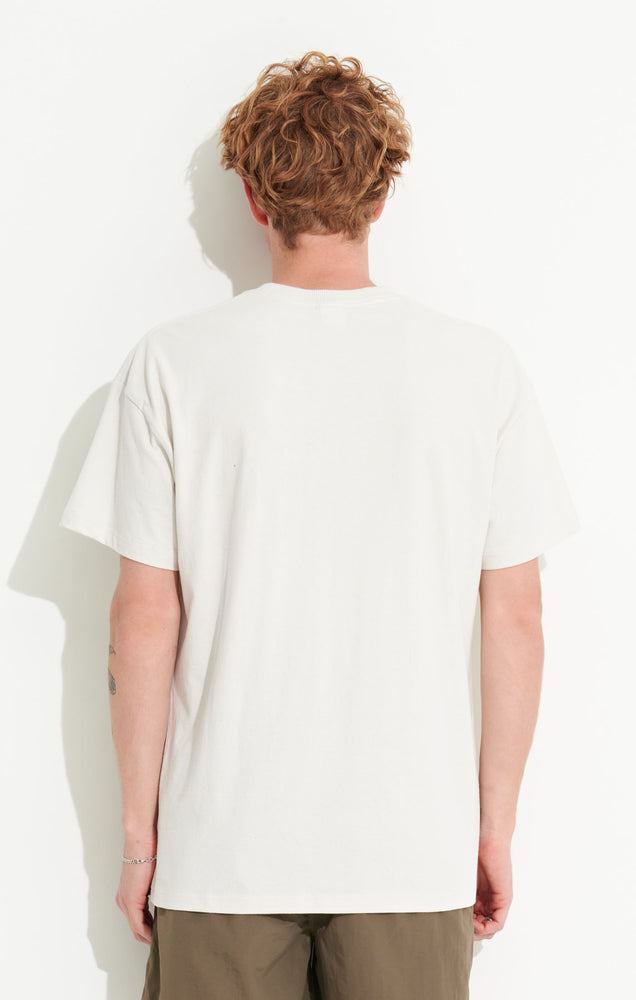 New Issues 50-50 Tee- Thrift White