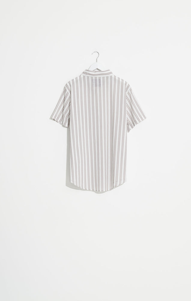 Parelz SS Shirt - Mushroom Stripe