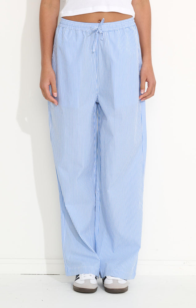 
            
                Load image into Gallery viewer, Efficient Space Beach Pant - Blue Stripe
            
        
