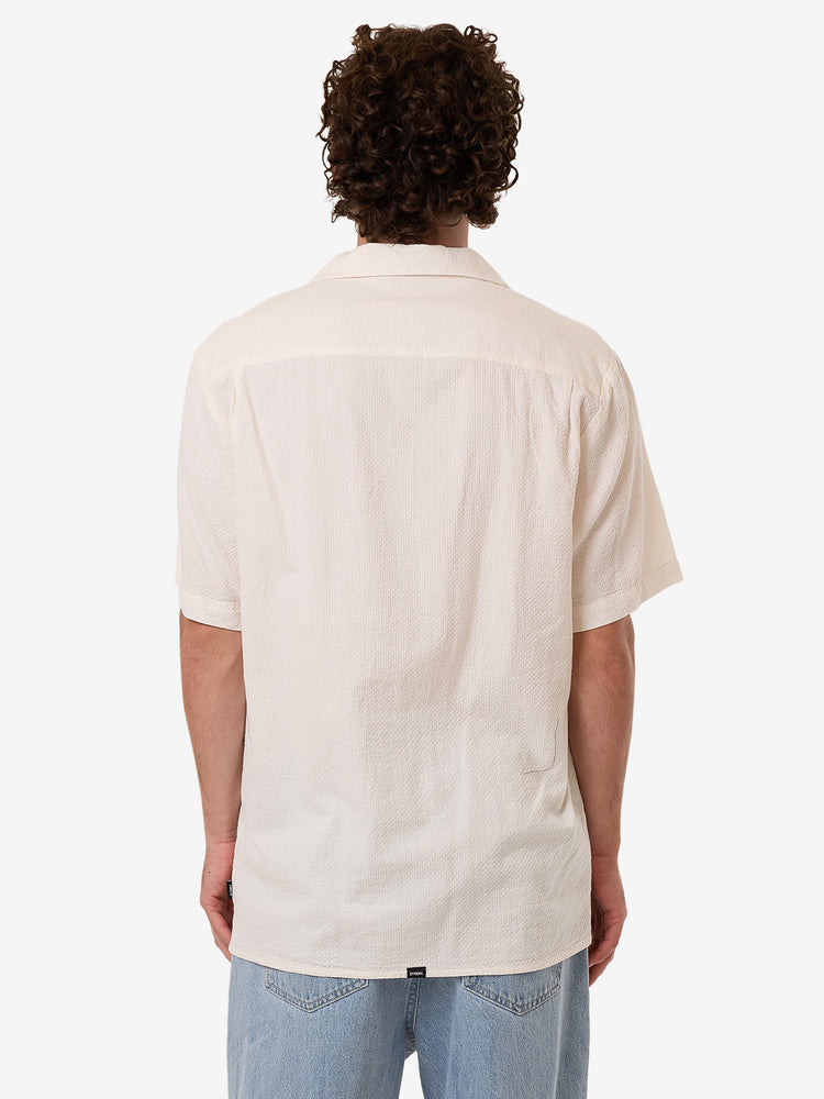 Walks Of Life Bowling Shirt - Heritage White