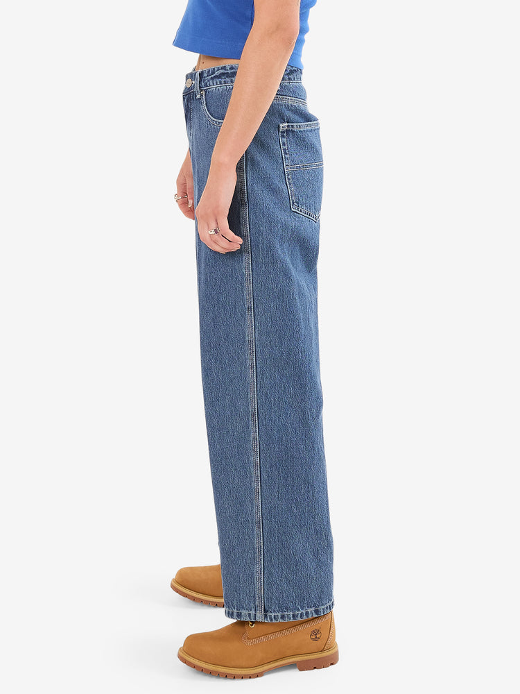 Worship Sloucher Jean - Steady Mid Blue