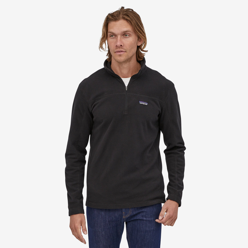 M's Micro D Pullover - Black