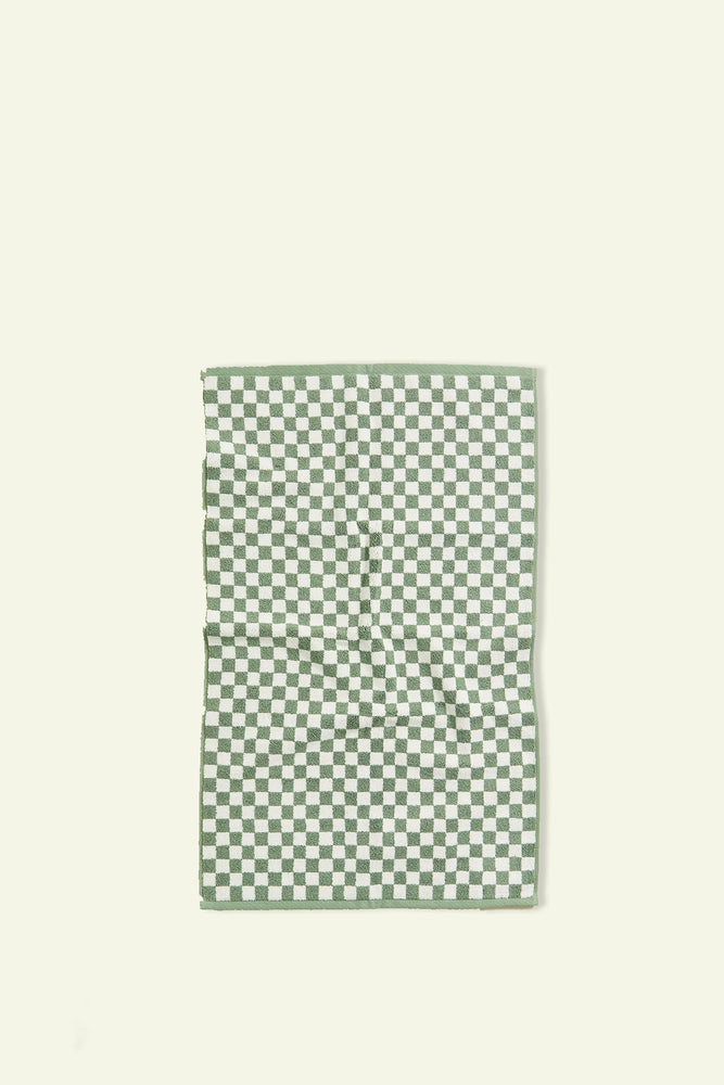
            
                Load image into Gallery viewer, Beppu Organic Cotton (Bath Mat) in Sage + Chalk
            
        