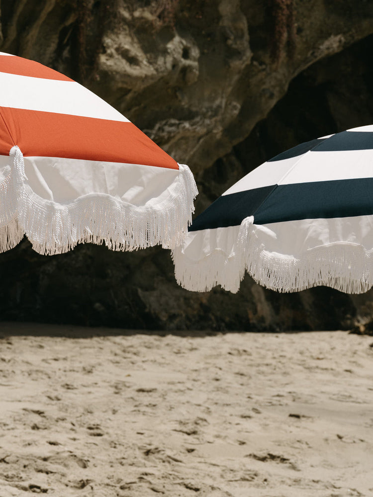 Holiday Beach Umbrella - Le Sirenuse Capri Stripe