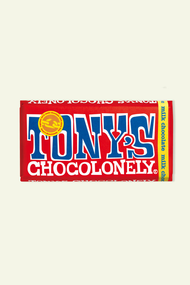 Tony's Chocolonely - Milk Chocolate 180g Bar