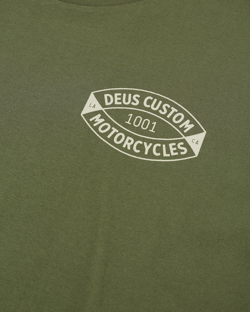 Harlem Tee - Lichen Green