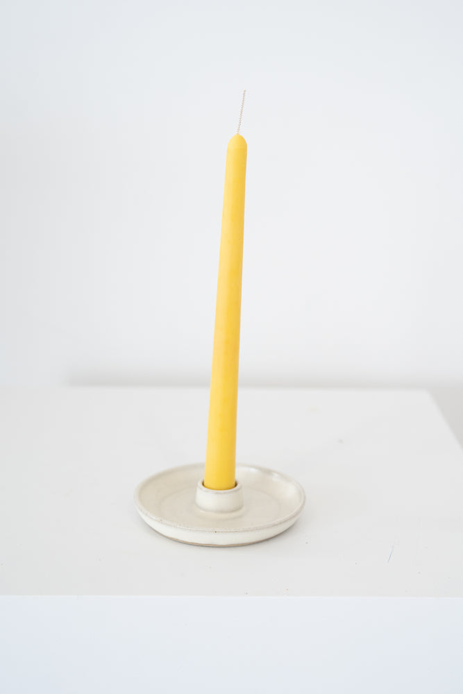 Candle Holder - White Wash