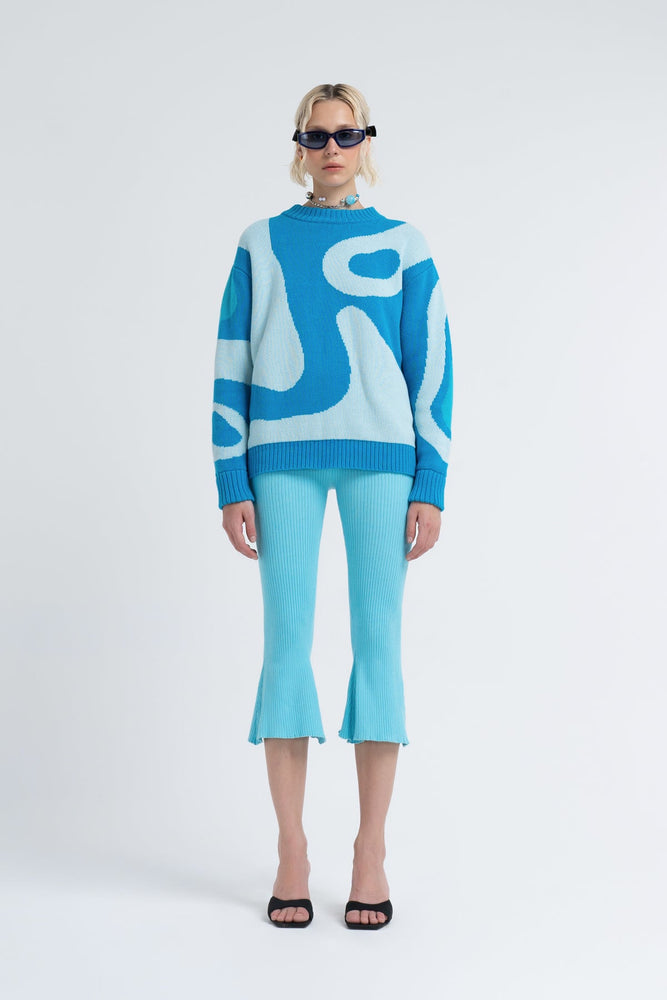 
            
                Load image into Gallery viewer, Metamorphic Sweater - Sea
            
        