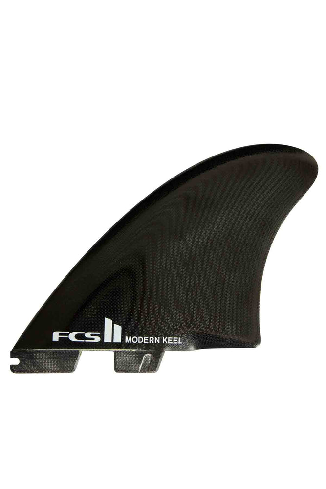 
            
                Load image into Gallery viewer, FCS II Modern Keel Pure Glass Twin Fins - Black
            
        