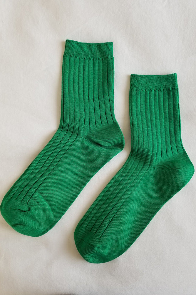 
            
                Load image into Gallery viewer, Her Socks - Kelly Green
            
        