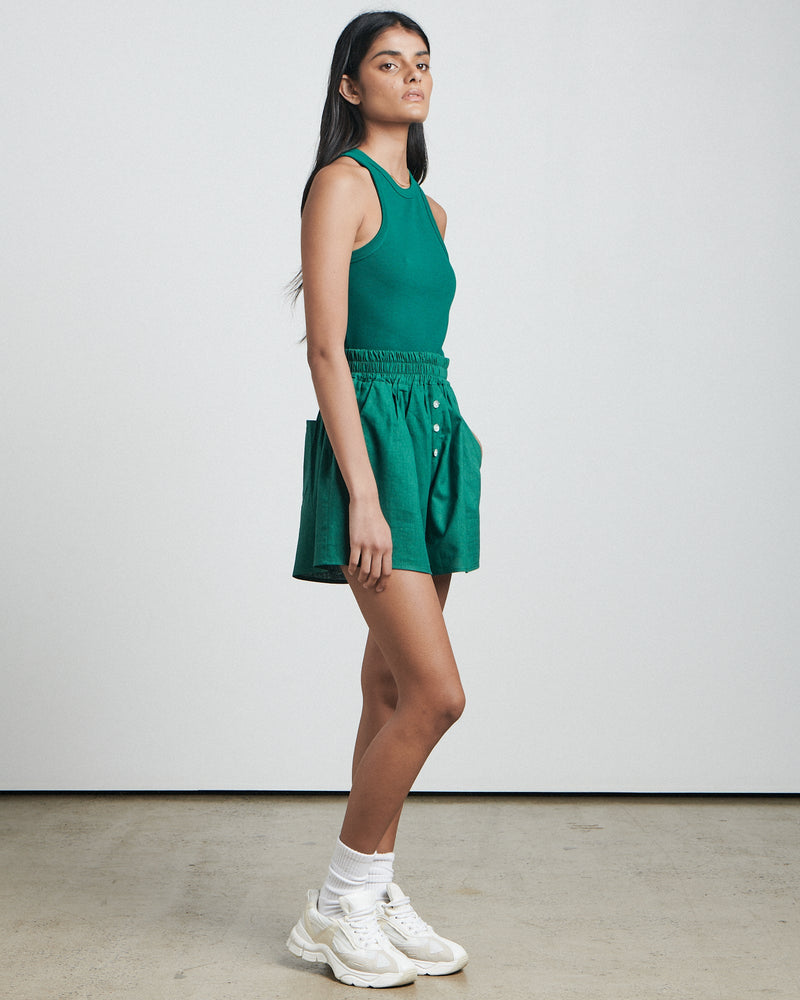 
            
                Load image into Gallery viewer, The Singlet - Palm Leaf Green
            
        