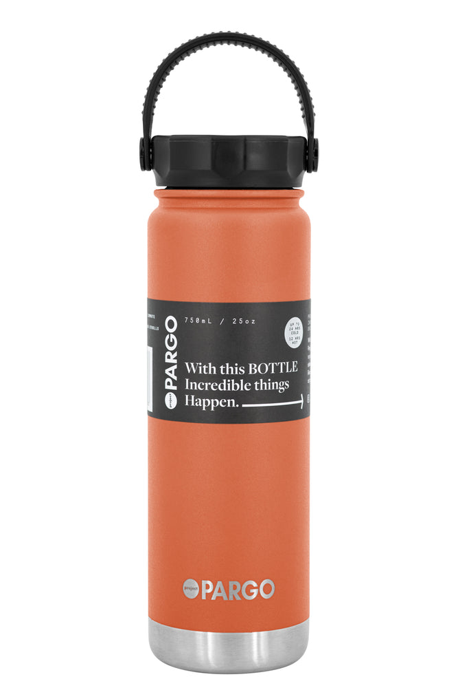 
            
                Load image into Gallery viewer, CC X Pargo Insulated 750ml Bottle - Red
            
        