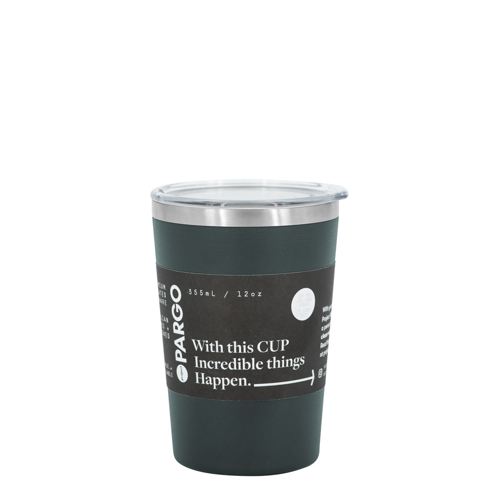 
            
                Load image into Gallery viewer, CC X Pargo Insulated 250ml 8oz Cup - Charcoal
            
        