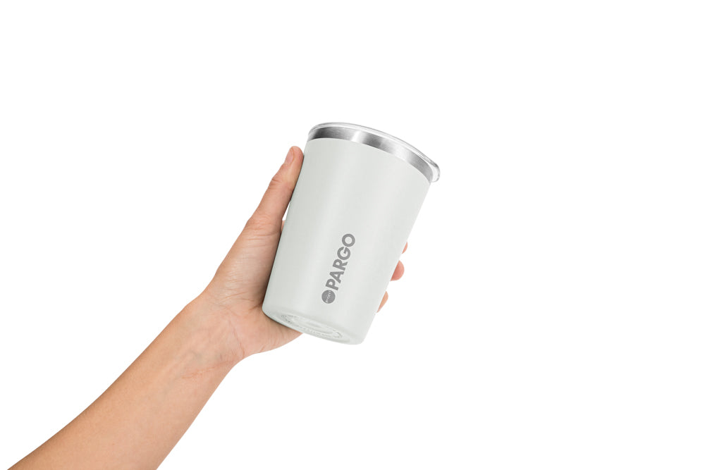 Pargo Insulated 250ml 8oz Cup - White