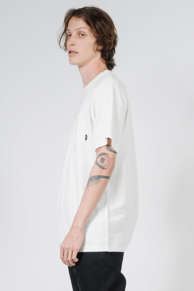 
            
                Load image into Gallery viewer, Endless Merch Fit Pocket Tee - Dirty White
            
        