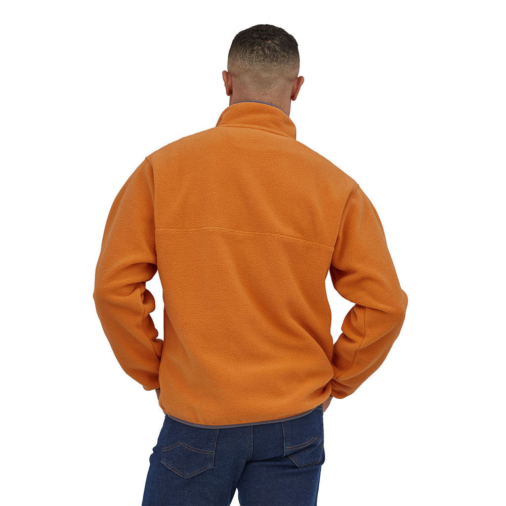 Light Weight Synchilla, Snap -T Fleece Pullover - Cloudberry Orange